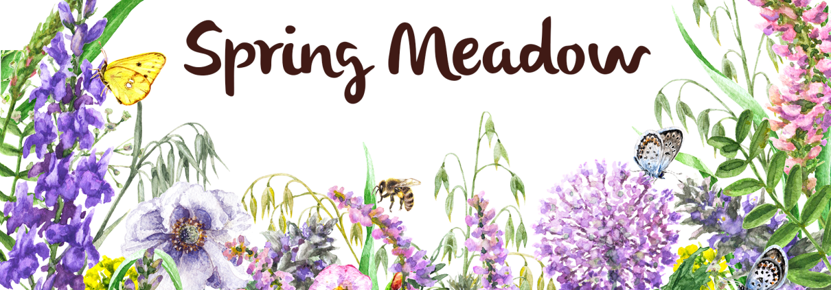 Spring meadow theme