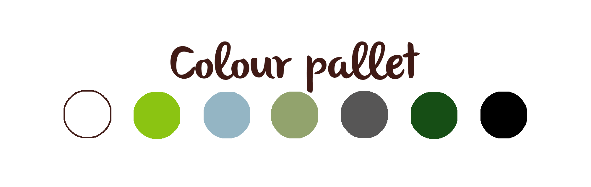 Geoform colour pallet