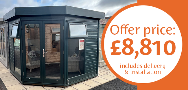 Great Deals On Ex Display Garden Buildings - Otter Garden Centres